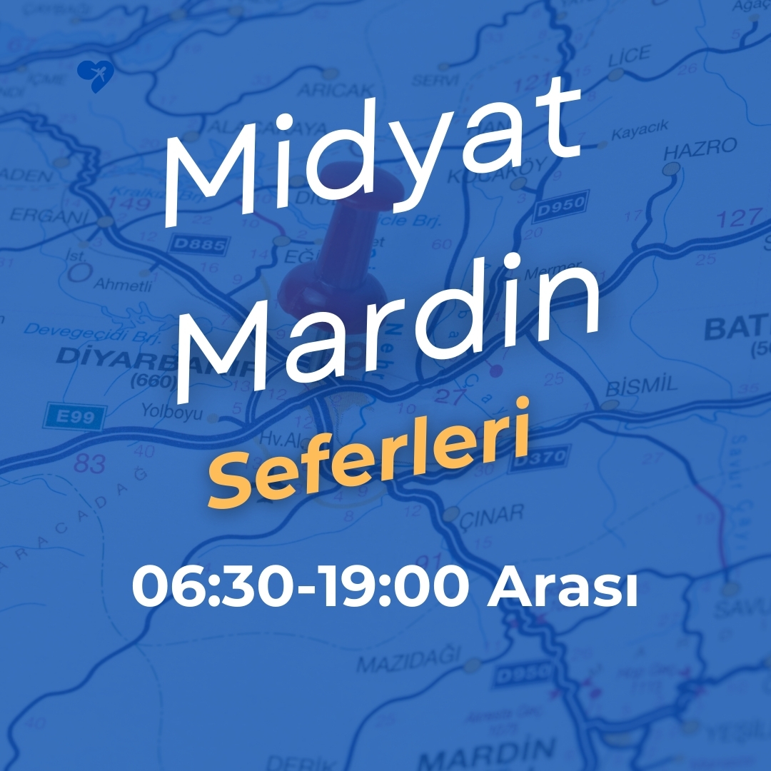 Midyat Mardin Dolmuş Seferleri